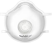MAGID N95 Respirator Masks with Metal Nose Clips & Latex-Free Elastic Headbands, Triple Layer Construction