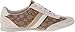 COACH Womens Kelson Outline Khaki/Chalk Sig/Suede Sneaker 7.5 M