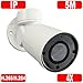 GW Security H.265 5MP Super HD 1920P IP High Speed Onvif Network PoE Bullet PTZ Camera 4X Optical Zoom Waterproof Outdoor/Indoor, 130 feet IR Night Vision