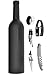 Wine Tool Set - Novelty Bottle-Shaped Holder Perfect Hostess Gift (1)