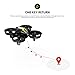 LBLA Mini Drone, 2.4GHz 4CH 6-Axis Headless Mode RC Quadcopter with Bonus Battery for Beginners(Black)