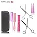 Xcellent Global Hairdressing Scissors Tool Kit Bang Hair Scissor Thin Flat Cut Cutting Teeth Barber Scissors Combination Set BT017