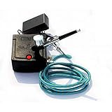 ABEST Dual action airbrush compressor Complete kit for cake making toy Hobby models