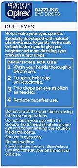 Optrex Dazzling Eye Drops 10ml - Brightens & Revives Dull Eyes view 10