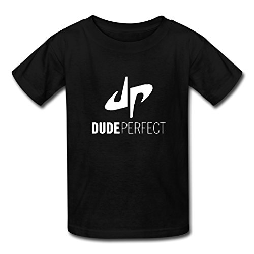 Mr.Potato 2016 Incomparable Dude Perfect Black kid Tee Shirt Medium