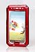 Galaxy S4 Case,Gorilla Glass Luxury Aluminum Alloy Protective Metal Extreme Shockproof Military Bumper Heavy Duty Cover Shell Case Skin Protector for Samsung Galaxy S4 i9500 (Red)