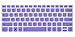 Keyboard Cover Compatible with Lenovo Yoga 720/730 13.3 inch, Yoga 730 15.6 inch, Yoga 720 12.5 inch, Yoga 920 C930 13.9 inch Soft Silicone Protective Skin, Purple