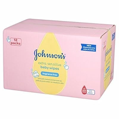 Johnson's Extra Sensitive Baby Wipes 12 Packs (672 Nigeria Ubuy