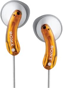 Sony MDR-E10LP/ORG Earbud Style Headphones (Orange) (Discontinued by  Manufacturer) : Electronics
