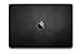 iCarbons Black Leather Vegan Skin Wrap for MacBook Pro 15” (Late 2016-Current, With Touchbar) Full Combo