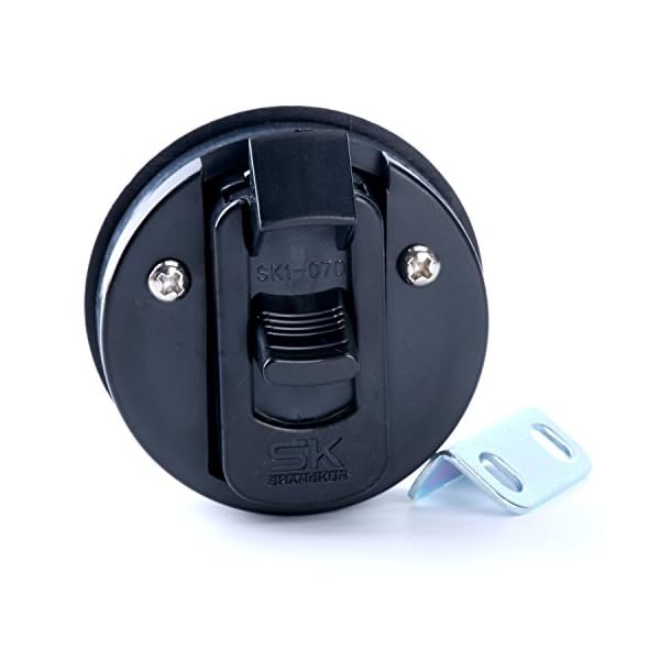 Amarine-made-Black-2-Flush-Pull-Slam-Latch-for-Boat-Deck-Hatch-14-Door-Locking-Style Amarine-made-Black-2-Flush-Pull-Slam-Latch-for-Boat-Deck-Hatch-14-Door-Locking-Style