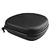 Linkidea Headphones Carrying Case Compatible with Grado SR80/SR80e/SR80i/SR60/SR60i/SR60e/SR225/SR325, Replacement Hard Shell Travel Bag with Cable, Charger Storage (Black)