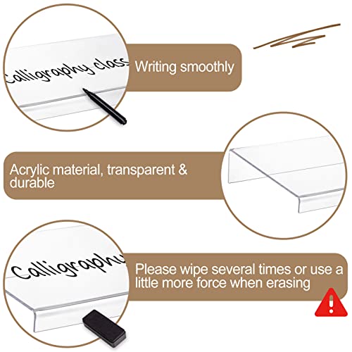 Acrylic Desktop DryErase Board Computer Keyboard Stand with