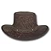 Barmah Hats Crackle Kangaroo Leather Hat - Item 1018