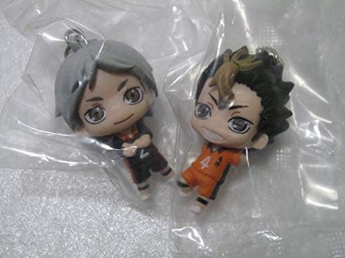 Amazon 菅原孝支 西谷夕 カラコレ ハイキュー 第2弾 烏野 ちびきゅんキャラ ねんどろいど マスコット フィギュア 一番くじ フィギュア ドール 通販