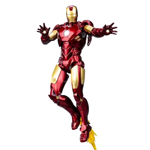 HiPlay Fondjoy Plastic Model Kits: Infinity Saga - Iron Man, Mecha Musume Style 1:12 Scale Miniature Collectible Action Figures MK4