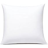 JIEITIVE Throw Pillow Inserts Hypoallergenic Premium Pillow Stuffer Square Form for Decorative Pillow Covers Cushion Set of 1-16 x 16 Inches