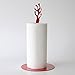 Alessi Kit.Roll Mediterraneo Kitchen Roll Holder, Red