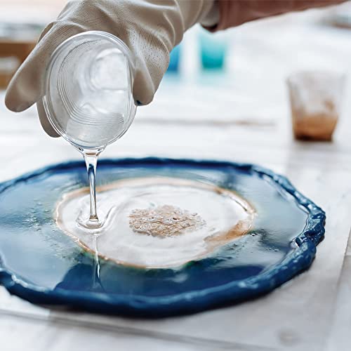 Epoxy Resin 32 oz, Crystal Clear Epoxy Resin Non Yellowing, Self