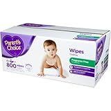 Parent's Choice 800 sheets Quilted soft & Fragrance Free Baby Wipes