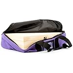 Carry Bag for 87 Essential Oil Wooden Box Organizer - Large Travel Carrying Bag for Wood Case -Fits most major Brands of Boxes. Features Padded Handle and Business Card Holder for Easy Transport