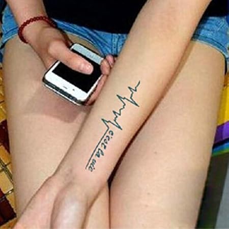 Tzxdbh 3pcs Autocollant De Tatouage Femmes Bras Poitrine