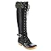 Nature Breeze FF70 Women's Knee High Lace Up Waterproof Insulated Boots