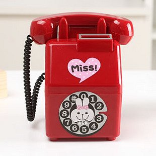 Amazon Co Jp 昔どこの 街角にもあった 赤電 昭和風 オシャレで