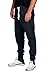 PROGO USA Men's Joggers Sweatpants Basic Fleece Marled Jogger Pant Elastic Waist (Small, Charcoal (Slanted Pocket))