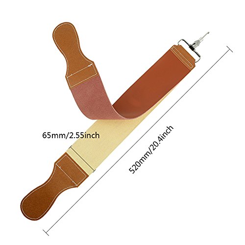 Grandslam Leather Strop for Straight Razor Sharpening and Smooth