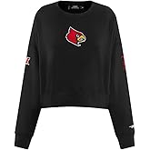 Pro Standard NCAA womens Womens College Classic Chenille Brushed Back French Terry Crewneck Sweatshirt