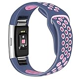 HUMENN Bands Compatible for Fitbit Charge 2, Replacement Accessory Sport Band Compatible for Fitbit Charge 2 HR