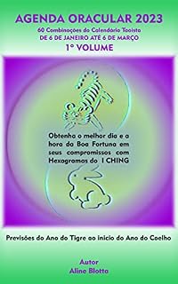 Livro AGENDA ORACULAR 2023 - 1º Volume: Ano do Coelho de Água