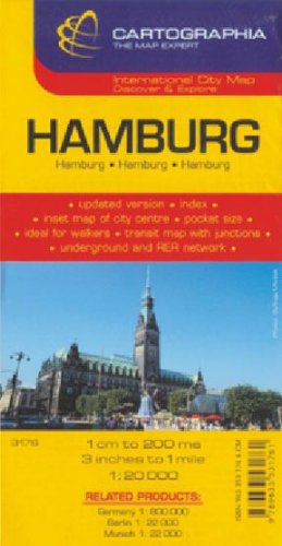 Hamburg Map Plans 1060 Cartographia 9789633531761 Amazon Com Books