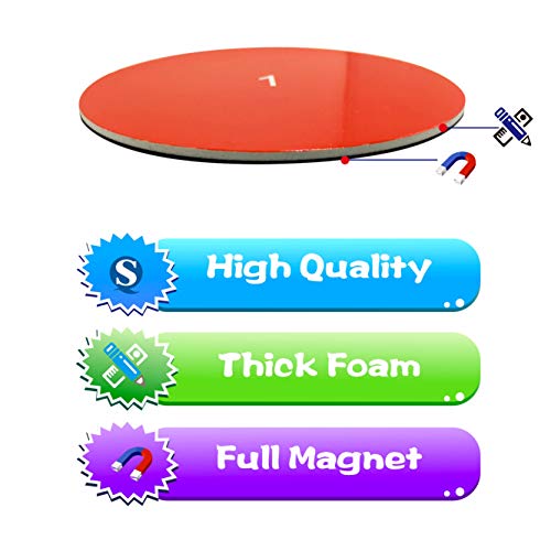 5 129pcs+Magnetic+Rainbow+Fraction+Circles
