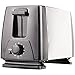 Brentwood TS-280S Toaster Extra Wide Slot, 2-Slice, Stainless Steel