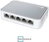 TP-Link TL-SF1005D 5-Port 10/100 Mbps Unmanaged Desktop Network Switch White EU view 3