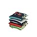 LOQI Forest Collection Pouch Reusable Bags, Multicolored, Set of 4