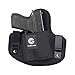 CCHOLSTER Ultimate Comfortable IWB Holster V2.0 | Fits Pistols Revolvers with Less Than 3.5” Barrel | 15 °Negative Cant for Cross Draw Or Appendix Carry | Quick Draw Concealed Gun Holster, Right Hand