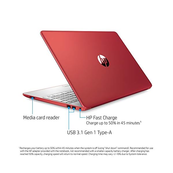 Newest Hp Pavilion Intel Pentium Silver N5000 4gb 128gb Ssd Windows 10 Laptop Red Fenzykart