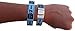 Goldistock Event Wristbands Over 21 Bright Blue 500 Ct. | ¾” Arm Bands | Wrist Bands for Easy Drinking Age ID