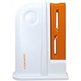 Fiskars Aiguiseur Ciseaux Universel Blanc/orange - Pour Droitiers Et Gauchers
