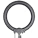 Neewer Fluorescent Ring Light Kit: 18-inch Outer 14-inch Inner 600W 5500K Dimmable Ring Light with 75-inch Light Stand for Portrait Photography, Make up and Video Shooting