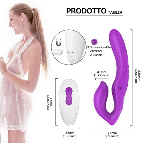 Vibratore-di-Punto-G-e-Clitoride-Stimolatore-Capezzoli-con-9-Modalita-e-Motori-Doppi-Vibratori-Sessuali-per-Donna-Indossabili-Impermeabile-Per-Coppie-e-Anale-Vagina