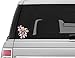 Vinyl Junkie Graphics Lilly Flower Sugar Skull Car Truck Window Laptop Sticker Decal