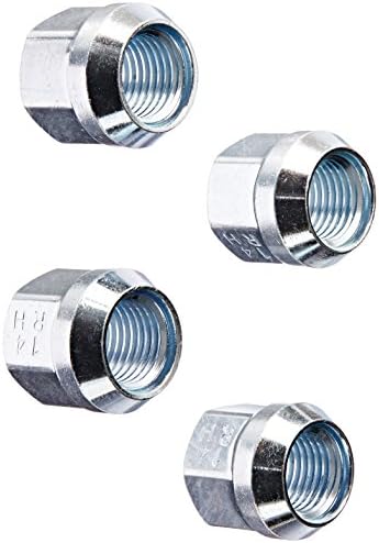 Wheelmate 30907ZB M14 x 1.50 RH (3/4" Hex Size) Open End Bulge Lug Nut