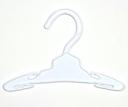 Doll Hangers Set of 10 Plastic Hangers, Fits 18 Inch American Girl Dolls Clothes, Doll Accessories