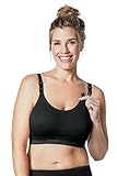 Bravado! Designs Women's Original Nursing Bra Double Plus, Black, X-Large