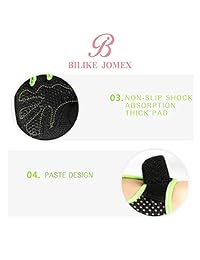 BILIKE JOMEX Guantes de entrenamiento para mujer, sin dedos, transpirables, guantes de levantamiento de peso para gimnasio, ciclismo, fitness y ejercicio