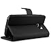 S7 Active Case, TAURI [Stand Feature] Wallet Leather Case with Card Pockets Protective Case Flip Cover For Samsung Galaxy S7 Active - Black